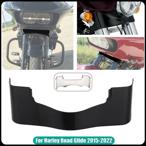 ABS Black Outer Fairing Trim Skirt Fit For Harley Road Glide Ultra FLTRU 2016-19 - Picture 1 of 12