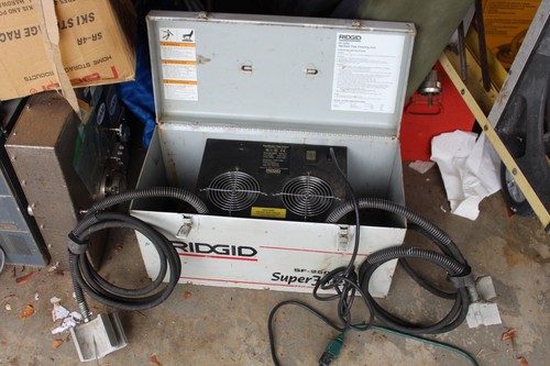 TESTED RIDGID SF-2500 SUPERFREEZE PIPE FREEZER 60Hz 115V 663W + 16 SPACERS - Picture 4 of 15