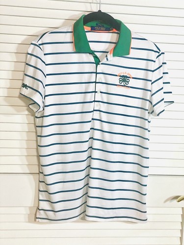 Ralph Lauren Boys Polo Golf Shirt USGA 2017 US Open Erin Hills Medium