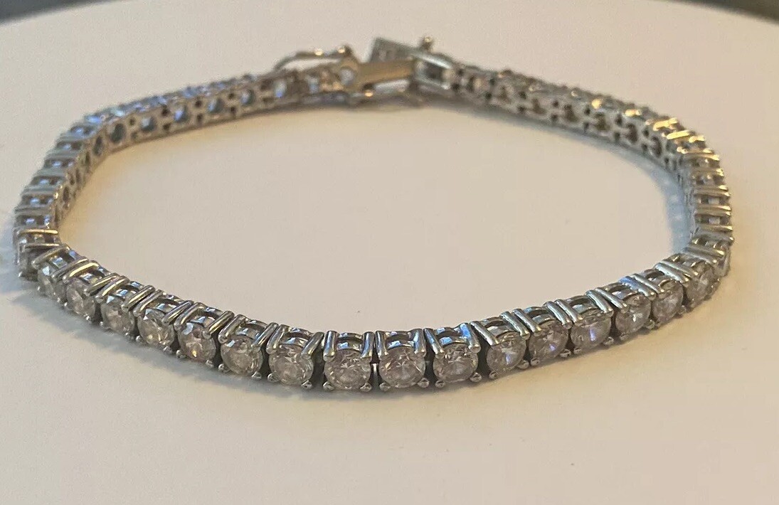 アクセサリー 90s Tennis Bracelet UD Sterling Silver s-l400.jpg