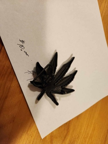 leder bastelwerkzeug gebraucht, Cannabis Schnalle - Bild 2 von 2