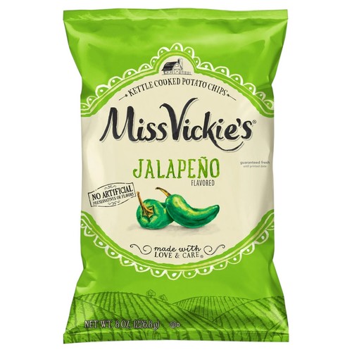 Miss Vickie's Jalapeno Kartoffelchips Wasserkocher gekocht keine künstlichen 8,0 Unzen (4er Pack) - Bild 6 von 7