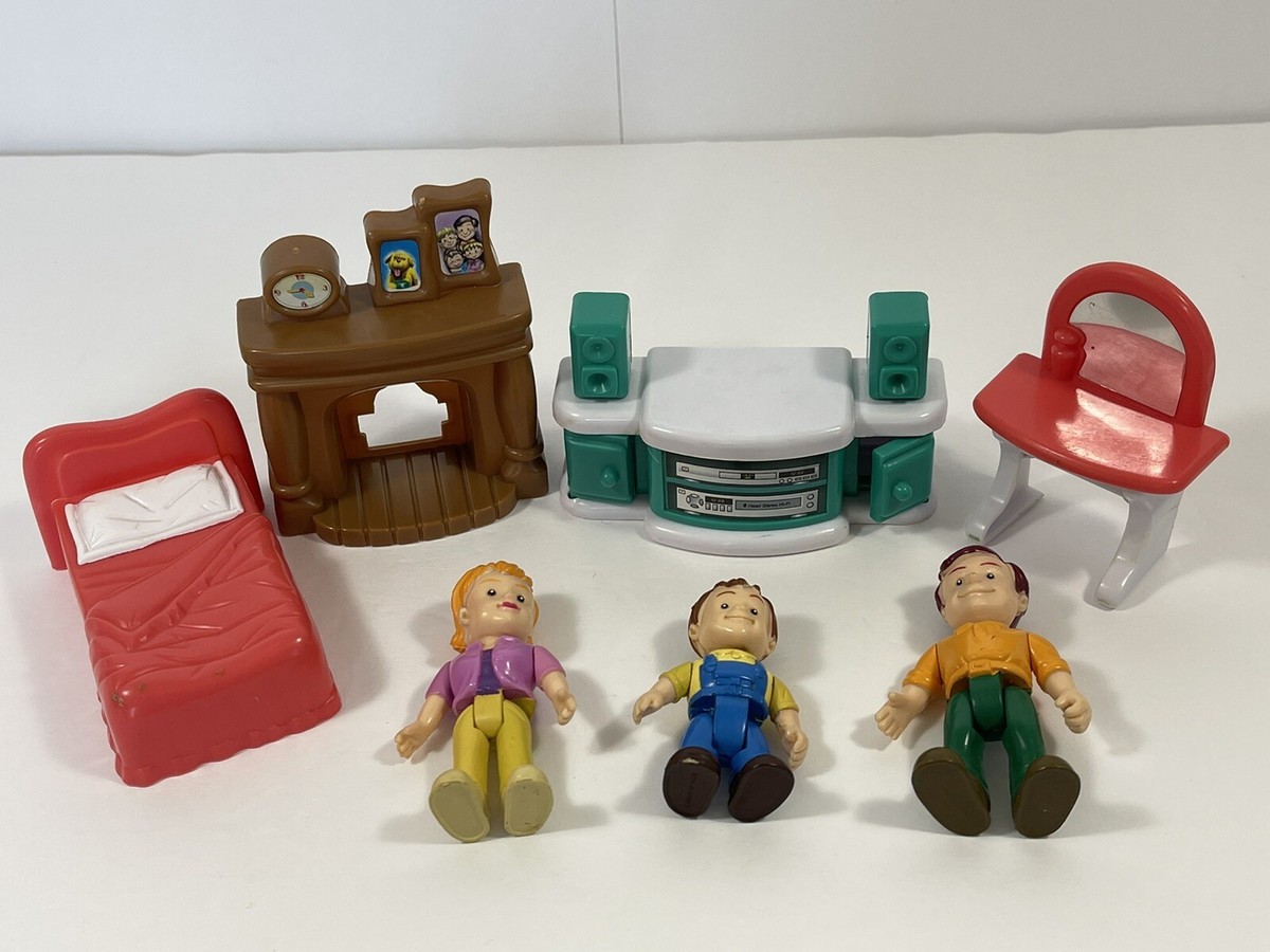 My Happy Family Doll House Playset Dolls Figure Furniture