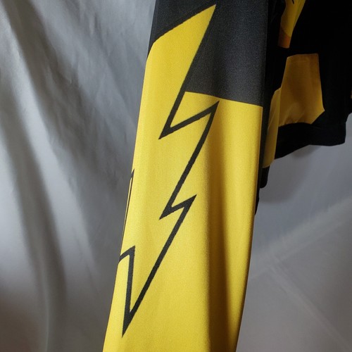 Pokemon Pikachu Hoodie Youth XL Black Yellow Pullover Sweatshirt Unisex 11 - Picture 3 of 10