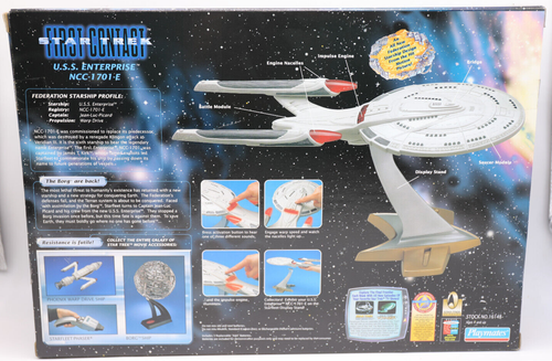 STAR TREK FIRST CONTACT U.S.S. Enterprise NCC-1701-E (Playmates) Neu New - Bild 2 von 6