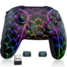 Wireless PC Controller-Bluetooth Controller for Nintendo Switch/OLED,iOS,Android