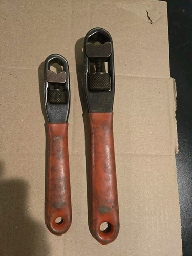 SET OF 2 VINTAGE CRAFTSMAN ADJUSTABLE WRENCHES- 43380 - 43381 - Picture 3 of 5
