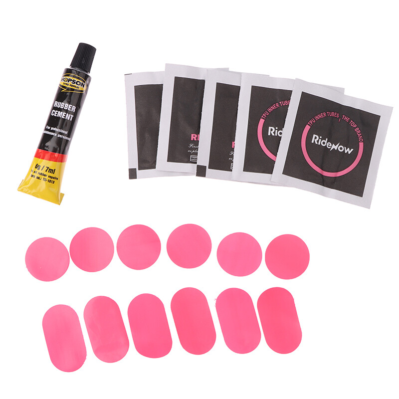 Bike Inner Tube Patch Kit TPU Inner Tube Repair Patch Pads Puncture