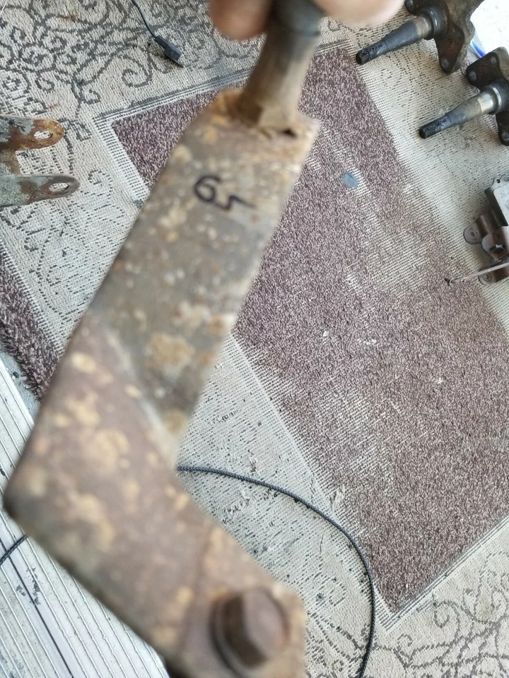 1965 DODGE CORONET REAR BRAKE LINE BRACKET HOLDER SUPPORT 1964 PLYMOUTH MOPAR - Image 4 of 4