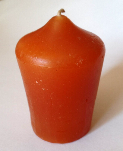 New without Tags BURNT UMBER SCENTED VOTIVE CANDLE 1.5 x 2.3 in - Picture 3 of 5
