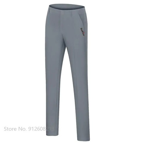 Golfish Men Dry Fit Golf Pants Straight Casual Pant Male Breathable Golf Trouser - Picture 6 of 17