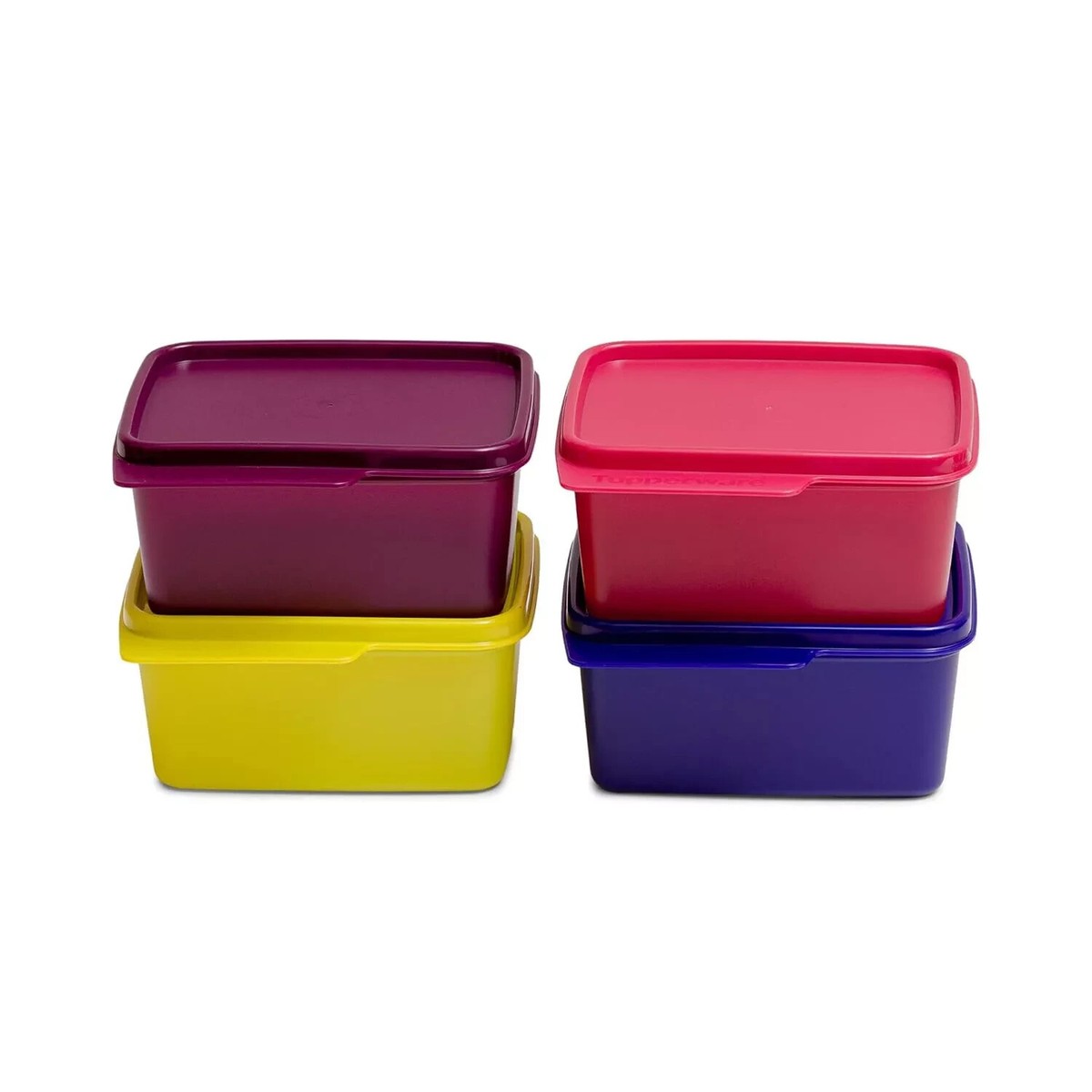 Tupperware 保存容器 5500ml 2個セット Tupperware Keep Tab Plastic Container Set, 500Ml, Set Of 4