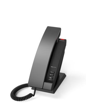 snom HD100 Schwarz schnurgebundenes IP-Telefon PoE HD-Audio BRANDNEU