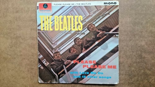 The Beatles Please Please Me (Vinyl LP  Record) 1960s Pressing - Bild 1 von 11