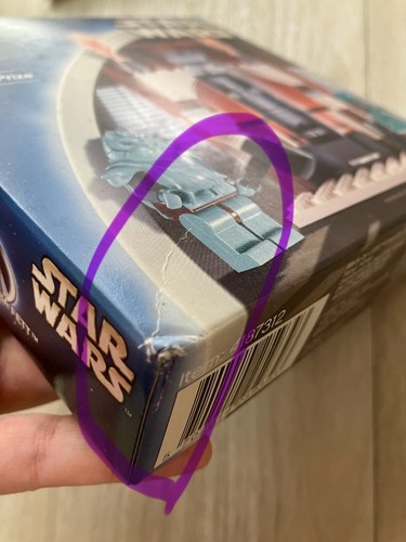 LEGO Star Wars: Jabba's Prize (4476) SEALED Box has DAMAGE See Photos & Video - Picture 9 of 17