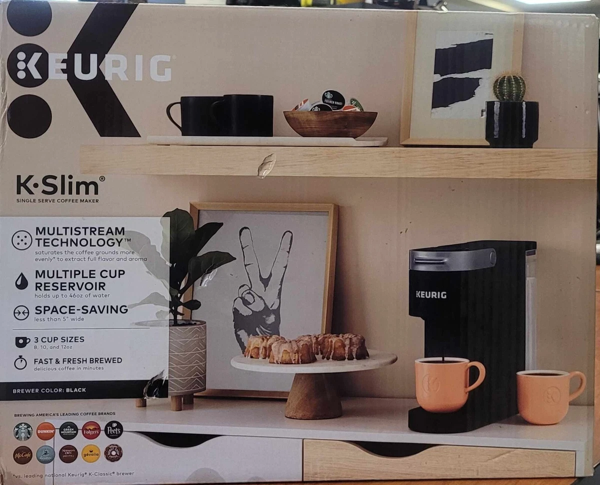 Keurig K Slim Single Serve K Cup Pod Coffee Maker MultiStream