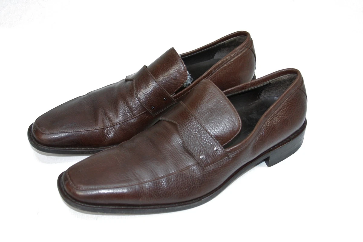 Leather Upper Casual Shoes Ermenegildo Zegna Loafer for Men  display picture 1