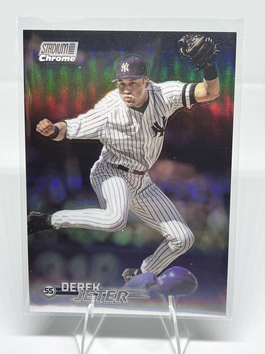 その他 DEREK JETER 1999 BOWMAN CHROME REFRACTOR Derek Jeter 1999 Topps Chrome Super Chrome Refractor Card#14
