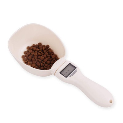 Smart Digital Pet Food Scoop with Scale   250ml Dog Cat Feeder Measuring Spoon
