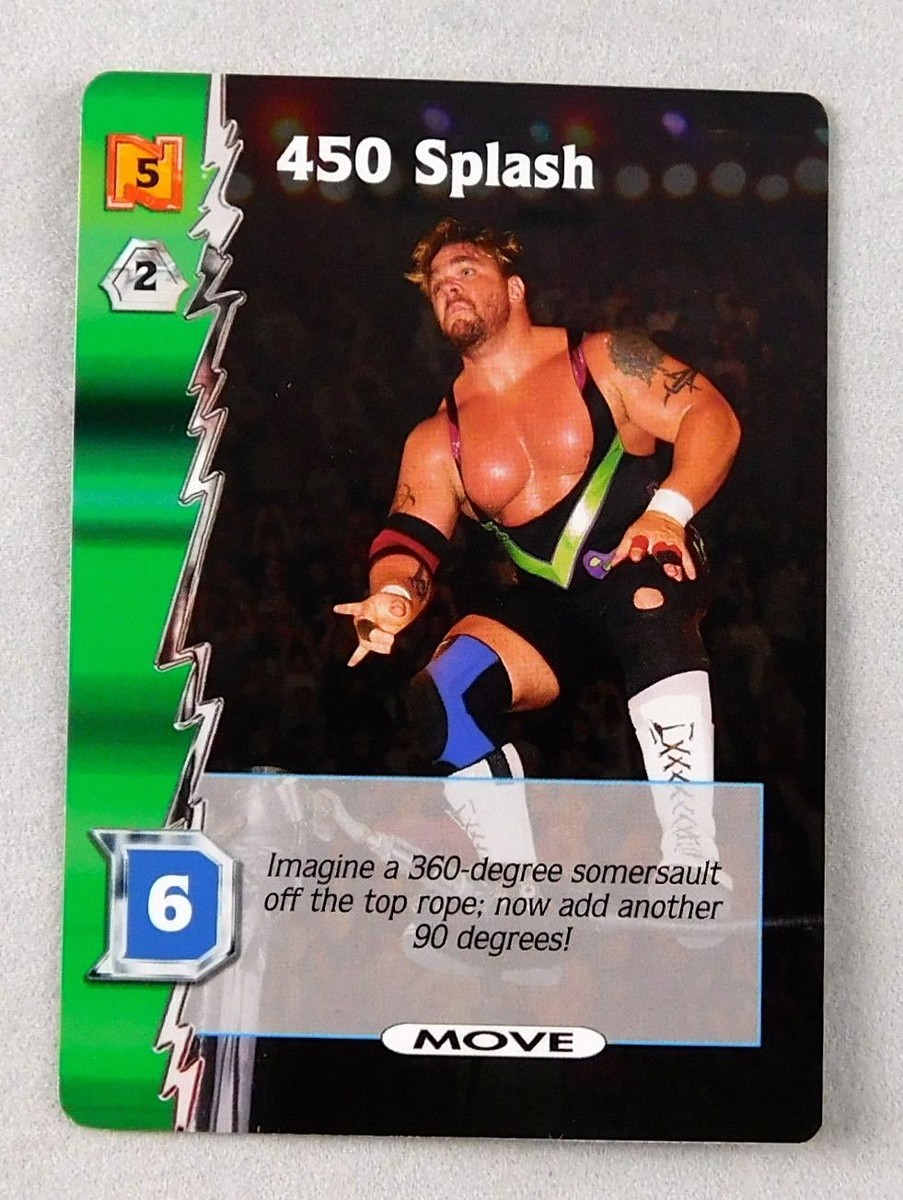 Hugh Morris WCW Wrestling Trading Card Game 450 Splash WWE