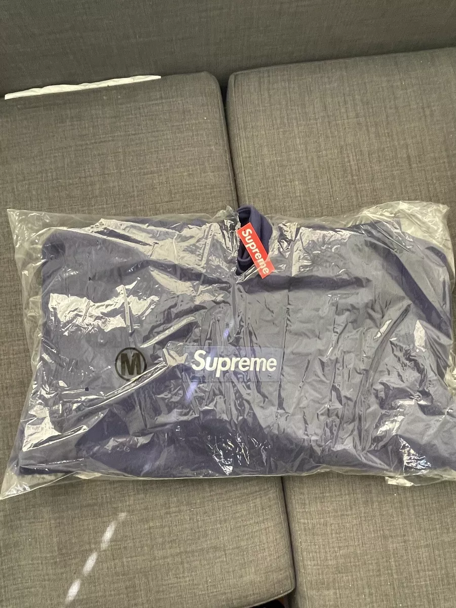 2021 Supreme Box Logo Bogo Hoodie WASHED NAVY Medium Sweatshirt | eBay