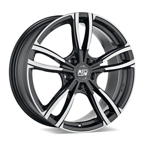 Llantas de Aleación MSW 73 7 ,5x17 Et 48 5x112,00 GLOSS Dark Grey Full Polished