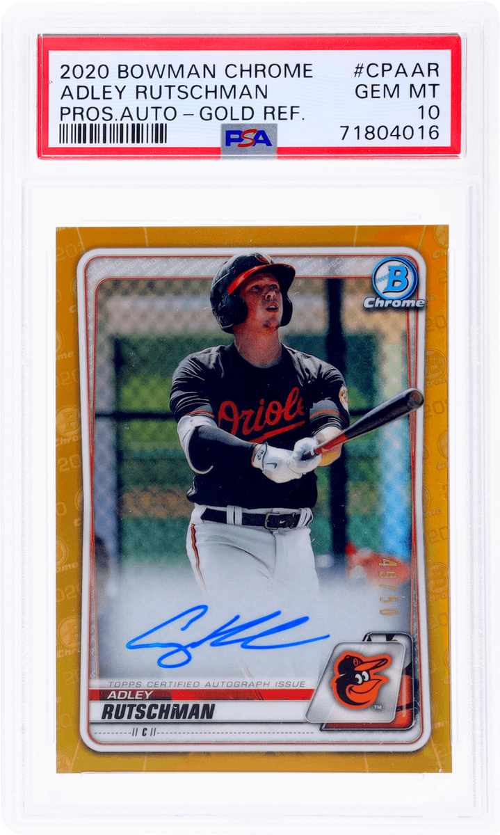 その他 bowman adley rutschman paper /50 PSA10 bowman adley rutschman paper /50 PSA10