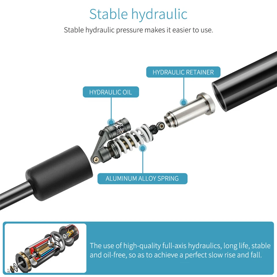 Puntales de amortiguador de soporte de elevación del capó delantero para Ford F-250 F-350 F-550 Super Duty 99-07 Foto 3 de 4