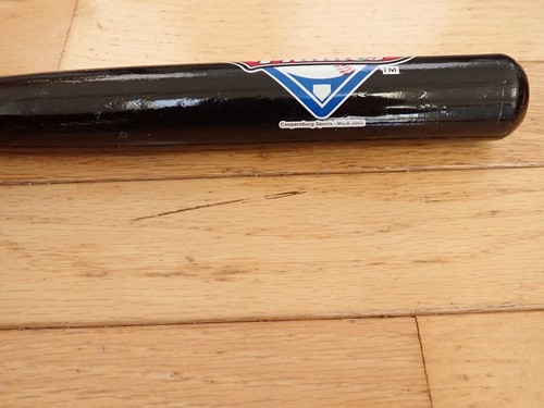 READING PHILLIES BLACK MINI SOUVENIR WOODEN BASEBALL BAT 18" - Picture 4 of 4