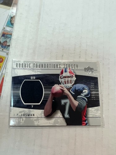 J.P. Losman 2004 Foundations Rookie Jersey Card #255 Serial #1203/1299 - Picture 1 of 1