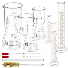Glass Measuring Beaker 50/100/500 ml Glass Flask 50/100/250ml Graduated Cylinder