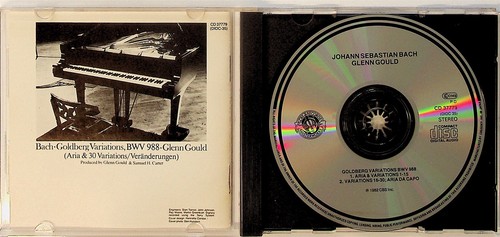 GLENN GOULD, Piano- BACH The Goldberg Variations CD (CBS JAPAN Patent Pending) - Imagen 2 de 3