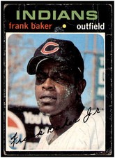1971 Topps #689 Frank Baker POOR