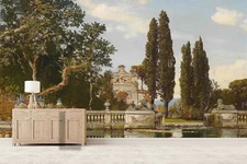 3D Landscape Building Self-adhesive Removeable Wallpaper Wall Mural Sticker 69