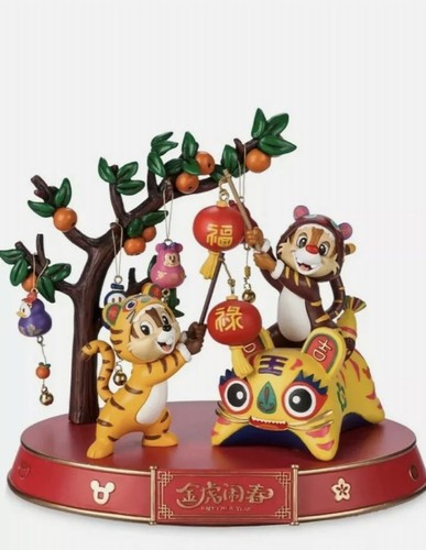 Disney Parks 2022 Chinese New Year Limited Edition Statue Figure NEW - 第 1/7 張圖片
