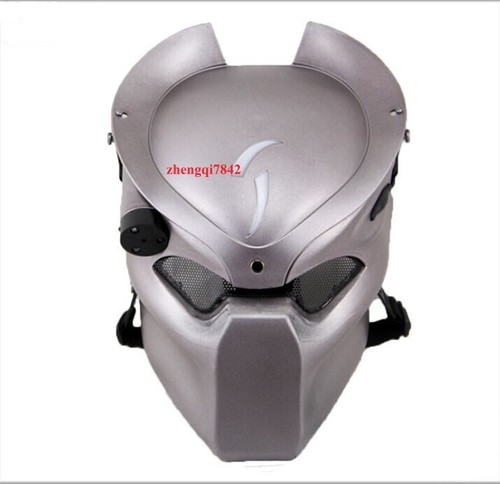 Cosplay Mask Alien VS. Predator Headgear Field Face Guard Halloween cosplay Prop - Picture 19 of 24