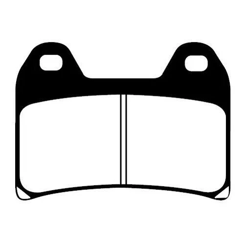 Pastillas de freno de disco delanteras EBC Organic (1 juego) se adapta a MOTO GUZZI V9 (2016 a 2023) Foto 4 de 4