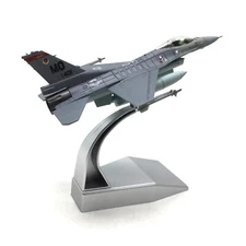 1:100 F-16C Fighter Diecast Metal Finished Plane Aircraft Model Display Gifts D