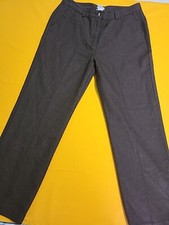 L.L. Bean Women's Pants / Size 16 Brown 100 Cotton