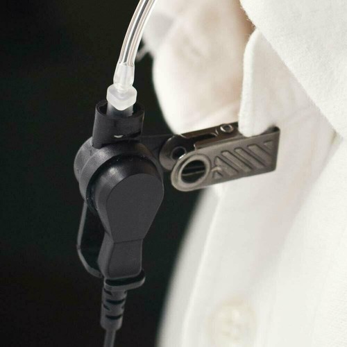 Do Motorola Radio 1 PIN 3,5 mm Ukryta rura akustyczna Słuchawki Zestaw słuchawkowy - Zdjęcie 4 z 5