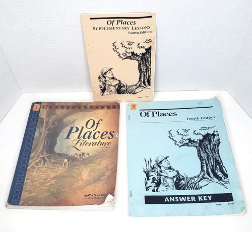 Abeka Of Places Literature Textbook, Supplementary Lessons, & Answer Key 4th Ed - Picture 1 of 8