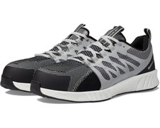 Reebok Work Fusion Flexweave RB4312 Mens US 7 Gray Comp Safety Toe Shoes ZPO3704