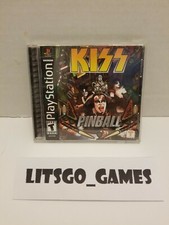 KISS - PINBALL  - Sony Playstation 1 PS1 - COMP VG - RATED TEEN