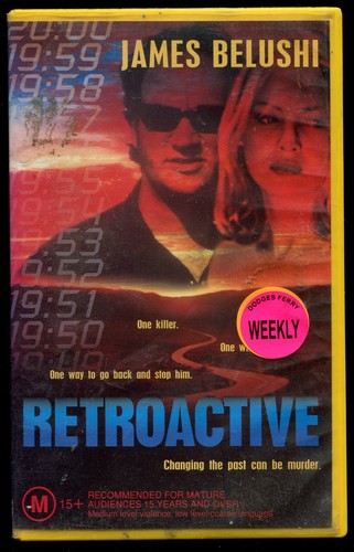 Retroactive VHS 1990s Sci Fi Time Travel Film RocVale Film Home Video ...