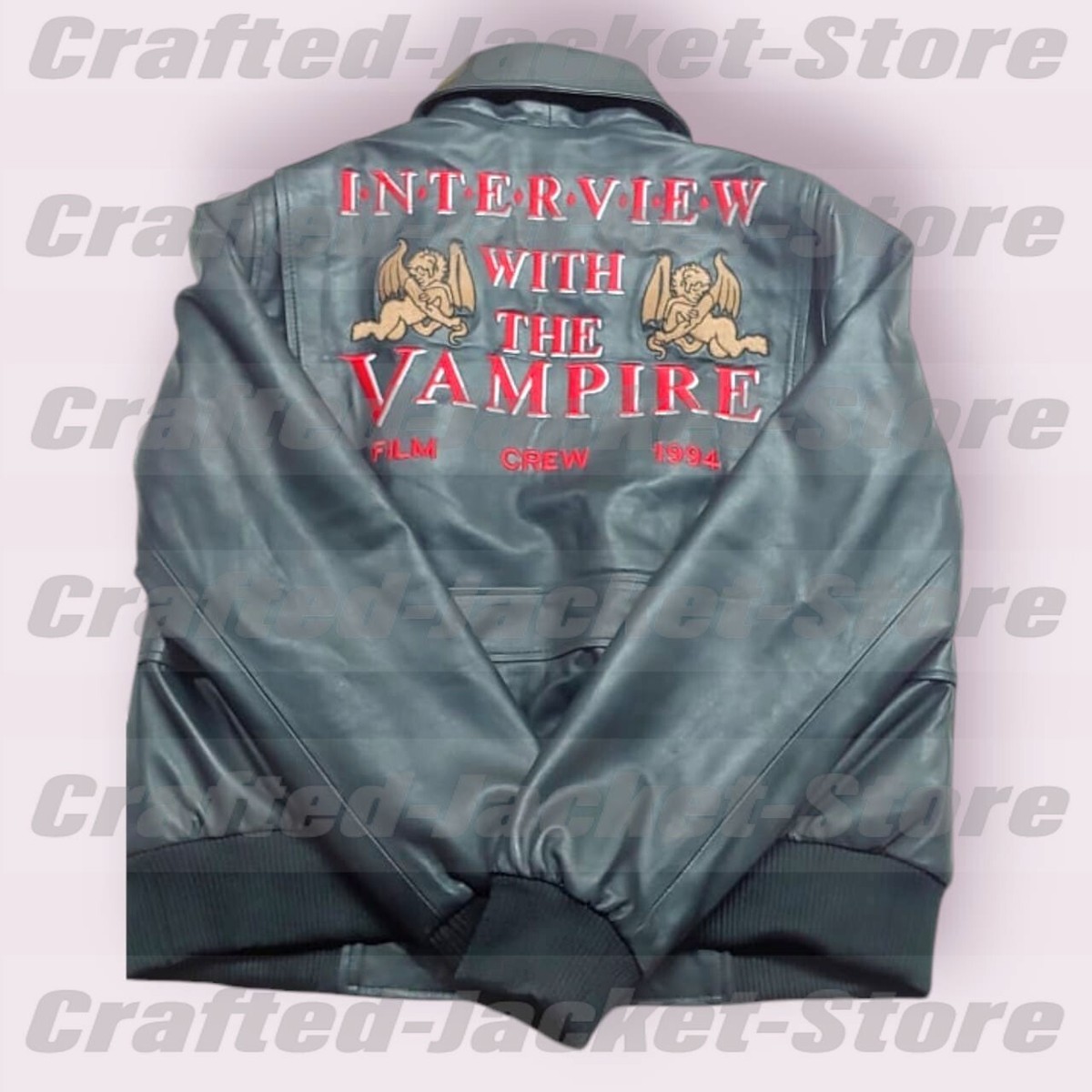 Interview with The Vampire Crew Black Jacket Men & Women | eBay