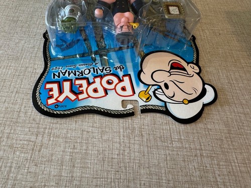 Popeye the Sailor Man PEACOAT POPEYE & BLUTO Mint on Excellent Cards! Mezco 2001 - Picture 6 of 12