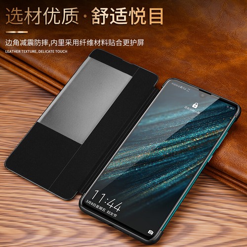 Luxus Smart View Leder Klapphülle Etui für Mate 20X 5G 7,2" - Bild 5 von 15