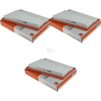 3X Mahle / Knecht LX 1850/2 Luftfilter Filter Air