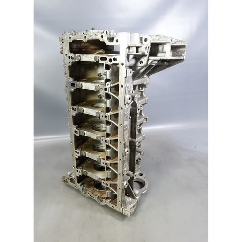 12-18 BMW N55 6-Cyl Twin-Scroll Turbo 3.0L Engine Cylinder Block Bare 92k OEM - Picture 10 of 11