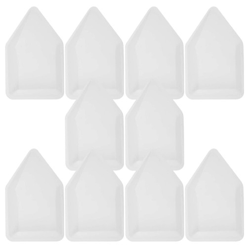 10 pièces pesage bateau bateau le plus cher plaque petits plateaux vaisselle équipement de laboratoire
